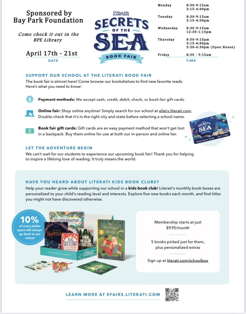 Secrets of the Sea Bookfair